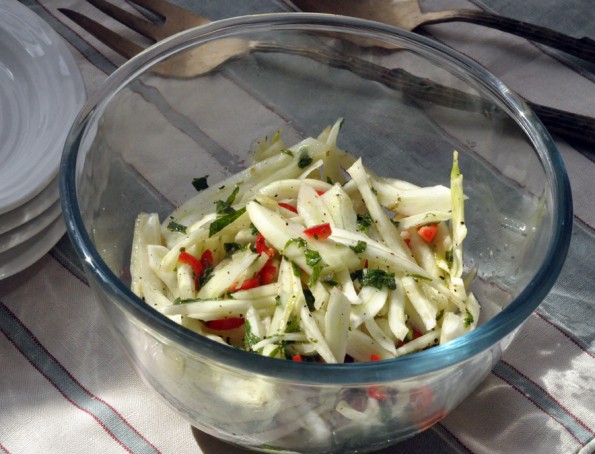 Fennel Slaw with Chili and Mint