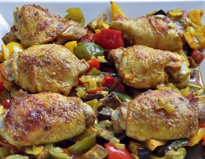 Moroccan Chicken Thighs