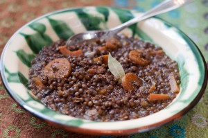 Lentils with Carrots and Cumin