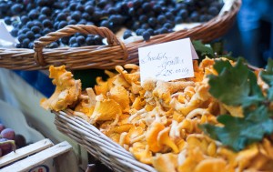 Wild mushrooms at La Fromagerie