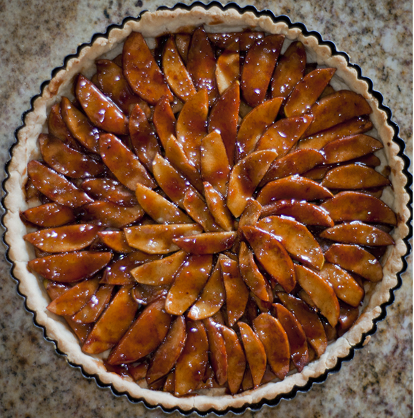 Gluten, egg, dairy, soy and yeast-free Apple Tart