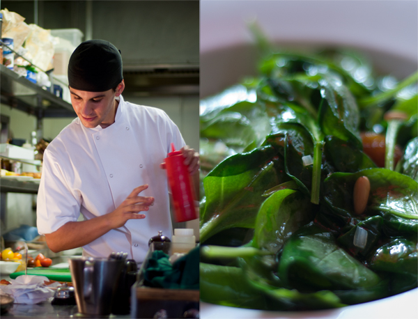 Catalan Spinach Salad Tapas Brindisa