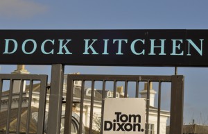 Dock Kitchen sign