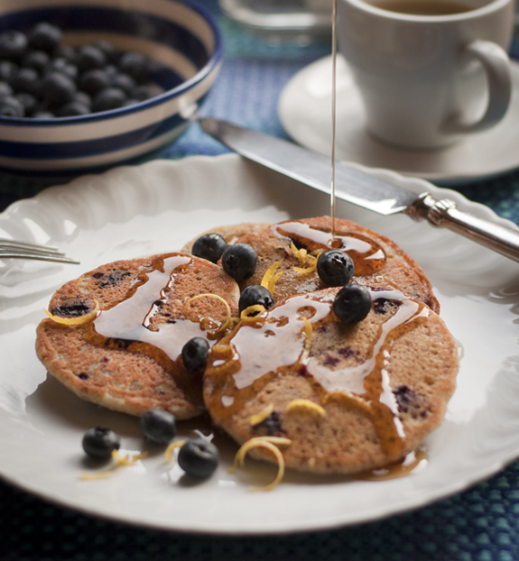 Gluten-free Blueberry Pancakes 