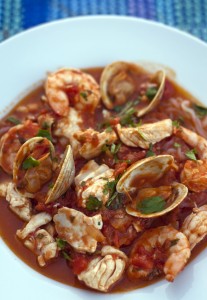 Gluten-free Seafood Marinara